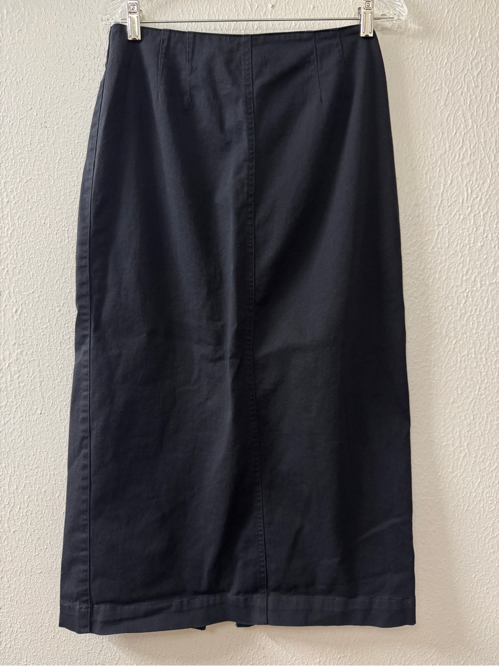 Talbots Classic Black Women's Midi Skirt